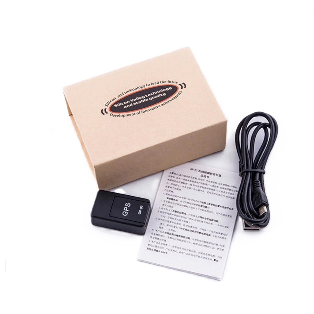 GF-07 Mini GPS Tracker, Ultra Mini GPS Long Standby Magnetic SOS Tracking Device