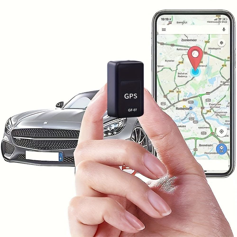 GF-07 Mini GPS Tracker, Ultra Mini GPS Long Standby Magnetic SOS Tracking Device